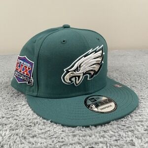 Philadelphia Eagles Hat Cap Snap Back NFL Football Super Bowl LIX Champions New